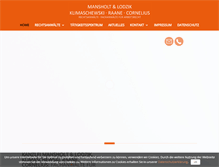 Tablet Screenshot of mansholt-lodzik.de